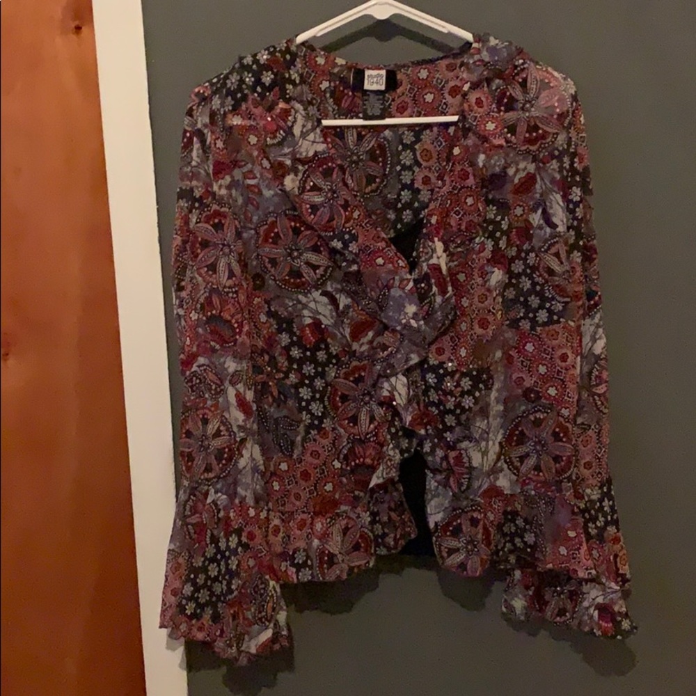 Long sleeve blouse